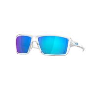 Oakley Hombre OO9129 CABLES 912905 Gafas de sol O_MATTER Transparente Azul Cuadrada Polarizado Prizm