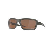 Oakley Hombre OO9129 CABLES 912915 Gafas de sol O_MATTER Gris Marrón Cuadrada Normal