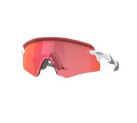 Oakley Hombre OO9471 ENCODER 947119 Gafas de sol O_MATTER Blanco Rojo Máscara Normal Prizm