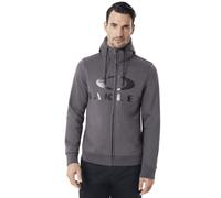 Oakley Hombre Oscuro Fz Sudadera con Capucha Cremallera, En Hierro Forjado Gris