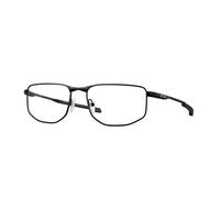Oakley Hombre OX3012 ADDAMS 301201 Monturas ópticas Metal Negro Transparente Cuadrada Normal