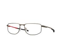 Oakley Hombre OX3012 ADDAMS 301202 Monturas ópticas Metal Gris Transparente Cuadrada Normal