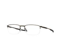 Oakley Hombre OX3174 BARRELHOUSE 0.5 317402 Monturas ópticas Metal Gris Transparente Cuadrada Normal