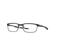Oakley Hombre OX3222 STEEL PLATE 322201 Monturas ópticas Metal Negro Cuadrada Normal