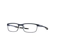 Oakley Hombre OX3222 STEEL PLATE 322203 Monturas ópticas Metal Azul Transparente Cuadrada Normal