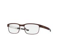Oakley Hombre OX5132 SURFACE PLATE 513205 Monturas ópticas Titanio Marrón Transparente Cuadrada Normal