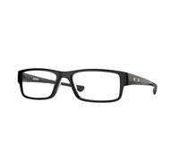 Oakley Hombre OX8046 AIRDROP 804602 Monturas ópticas O_MATTER Negro Transparente Cuadrada Normal