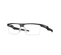 Oakley Hombre OX8053 COUPLER 805301 Monturas ópticas O_MATTER Negro Transparente Cuadrada Normal