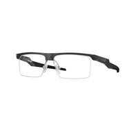 Oakley Hombre OX8053 COUPLER 805304 Monturas ópticas O_MATTER Negro Transparente Cuadrada Normal
