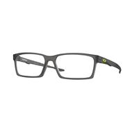 Oakley Hombre OX8060 OVERHEAD 806002 Monturas ópticas O_MATTER Gris Transparente Cuadrada Normal