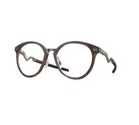 Oakley Hombre OX8181 COGNITIVE R 818104 Monturas ópticas Titanio Marrón Transparente Redonda Normal