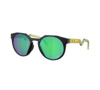 Oakley Hombre Oakley OO9242 HSTN 924222 Gafas de sol O_Materia Negro Verde Redonda Normal