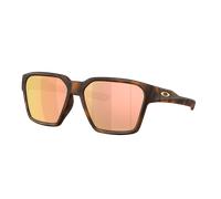 Oakley Hombre Sunglass Briza - Color del Marco: Carey mate ámbar oscuro, Color de la Lente: Prizm Rose Gold