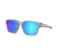 Oakley Hombre Sunglass Briza - Color del Marco: Matte Grey Ink, Color de la Lente: Prizm Sapphire Polarized