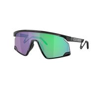 Oakley Hombre Sunglass BXTR Metal Introspect Collection - Color del Marco: Negro metal, Color de la Lente: Prizm Jade