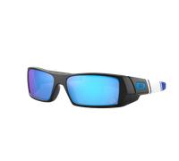 Oakley Hombre Sunglass Detroit Lions Gascan® - Color del Marco: Negro Mate, Color de la Lente: Prizm Sapphire
