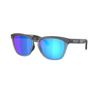 Oakley Hombre Sunglass Frogskins™ Range - Color del Marco: Negro Mate, Color de la Lente: Prizm Sapphire