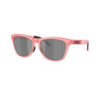 Oakley Hombre Sunglass Frogskins™ Range Velocity Collection - Color del Marco: Paloma metálico apagado, Color de la Lente: Prizm Black Polarized