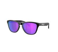 Oakley Hombre Sunglass Frogskins™ S - Color del Marco: Negro Mate, Color de la Lente: Prizm Violet
