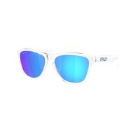 Oakley Hombre Sunglass Frogskins™ S - Color del Marco: Trasparente Pulido, Color de la Lente: Prizm Sapphire
