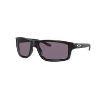 Oakley Hombre Sunglass Gibston - Color del Marco: Negro Pulido, Color de la Lente: Prizm Grey