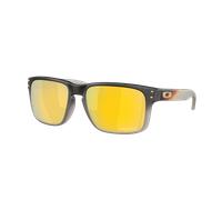 Oakley Hombre Oakley OO9102 HOLBROOK 9102AH Gafas de sol O_MATTER Negro Oro Cuadrada Polarizado