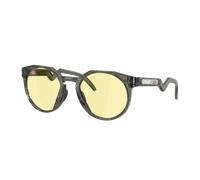 Oakley Hombre Sunglass HSTN 100 Thieves Collection - Color del Marco: Humo gris 100t, Color de la Lente: Prizm GamingU+2122 2.0