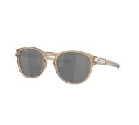 Oakley Hombre Sunglass Latch™ Introspect Collection - Color del Marco: Sepia Mate, Color de la Lente: Prizm Black Polarized