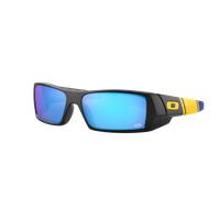 Oakley Hombre Sunglass Los Angeles Rams Gascan® - Color del Marco: Negro Mate, Color de la Lente: Prizm Sapphire