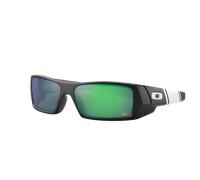 Oakley Hombre Sunglass New York Jets Gascan® - Color del Marco: Negro Mate, Color de la Lente: Prizm Jade