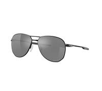 Oakley Hombre Sunglass OO4147 Contrail - Color del Marco: Negro Satinado, Color de la Lente: Prizm Black Polarized