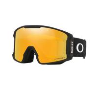 Oakley Hombre Sunglass OO7070 Line Miner™ L Snow Goggles - Color del Marco: Negro Mate, Color de la Lente: Prizm Snow 24K Iridium