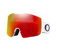 Oakley Hombre Sunglass OO7099 Fall Line L Snow Goggles - Color del Marco: Blanco Mate, Color de la Lente: Prizm Snow Torch Iridium