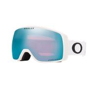 Oakley - Máscaras de esquí - Flight Tracker S Matte White Prizm Snow Sapphire Irid de Silicona - Blanco Blanco