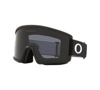 Oakley Hombre Sunglass OO7121 Target Line M Snow Goggles - Color del Marco: Negro Mate, Color de la Lente: Gris Oscuro