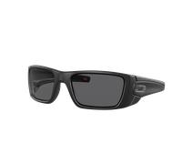 Oakley Hombre Sunglass OO9096 Standard Issue Fuel Cell USA Flag Collection - Color del Marco: Negro Mate, Color de la Lente: Gris