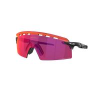 Oakley Hombre Sunglass OO9235 Encoder Strike - Color del Marco: Negro Mate, Color de la Lente: Prizm Road