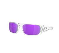 Oakley Hombre Sunglass OO9239 Crankshaft™ - Color del Marco: Mate Transparente, Color de la Lente: Violet Iridium Polarized