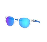 Oakley Hombre Sunglass OO9265 Latch™ Neon Pop Collection - Color del Marco: Mate Transparente, Color de la Lente: Prizm Sapphire