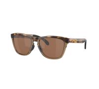 Oakley Hombre Sunglass OO9284 Frogskins™ Range - Color del Marco: Carey marrón/humo marrón, Color de la Lente: Prizm Tungsten Polarized