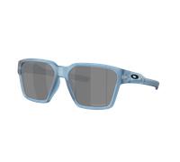 Oakley Hombre Sunglass OO9497 Briza - Color del Marco: Piedra caliza transparente mate, Color de la Lente: Prizm Black