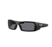 Oakley Hombre Sunglass Standard Issue Gascan® USA Flag Collection - Color del Marco: Negro Mate, Color de la Lente: Gris