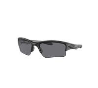 Oakley Hombre Sunglass Standard Issue Quarter Jacket™ (Youth Fit) - Color del Marco: Negro Mate, Color de la Lente: Gris