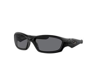 Oakley Hombre Sunglass Standard Issue Straight Jacket® - Color del Marco: Negro Mate, Color de la Lente: Gris