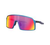 Oakley Hombre Sunglass Sutro - Color del Marco: Tornasolado azul/cian mate, Color de la Lente: Prizm Road