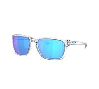 Oakley Hombre Sunglass Sylas - Color del Marco: Trasparente Pulido, Color de la Lente: Prizm Sapphire