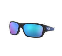 Oakley Hombre Sunglass Turbine - Color del Marco: Black Ink, Color de la Lente: Prizm Sapphire