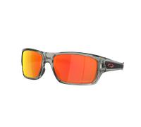Oakley Hombre Sunglass Turbine - Color del Marco: Grey Ink, Color de la Lente: Prizm Ruby Polarized