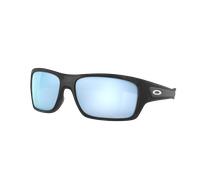 Oakley Hombre Oakley OO9263 TURBINE 926364 Gafas de sol O_MATTER Gris Azul Cuadrada Polarizado Prizm