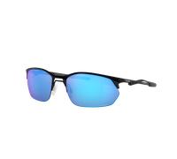Oakley Hombre Sunglass Wire Tap 2.0 - Color del Marco: Negro Satinado, Color de la Lente: Prizm Sapphire